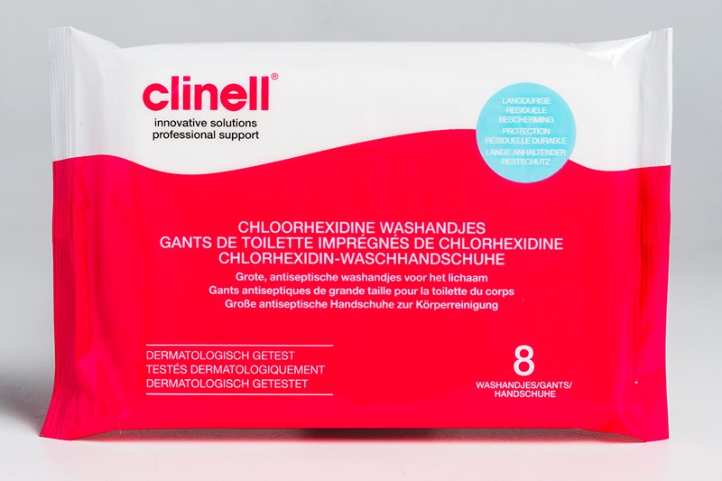 Clinell Chloorhexidine Washandjes